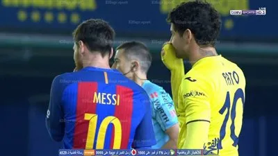 تصويبة صاروخية من نيمار تمر بجوار مرمى فياريال (فيديو)