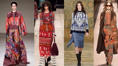 الفلكلور عنوان موضة الشتاء !