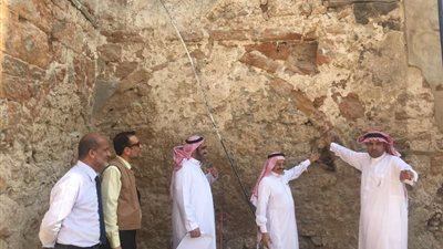 العثور على بئر مسجد المعمار في 