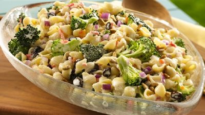 طريقة حديثة لعمل المكرونة مع البروكلي 