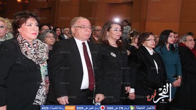 وزيرا الثقافة والتضامن وساويرس في الأوبرا لبدء حفل توزيع جوائز 