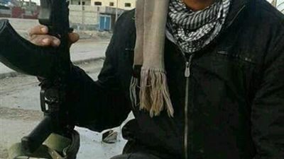 أبوزايد بشبين القناطر تتشح بالسواد لاستشهاد أحد أبنائها في العريش 