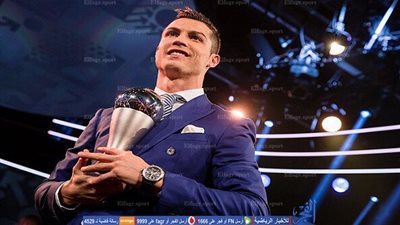 أصوات جائزة The Best لأفضل لاعب في العالم.. رونالدو أولا وميسي ثانيا   