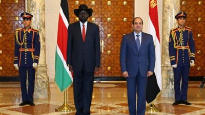 اليوم.. السيسي يستقبل رئيس جنوب السودان