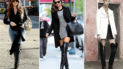 تعرفي على أسرار تنسيق بوت فوق الركبة !