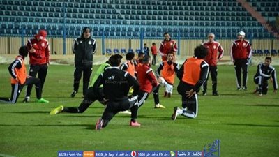 لجنة الشباب والرياضة تحضر مران الفراعنة اليوم