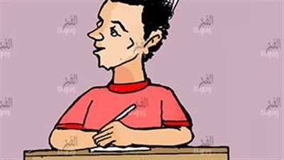 الامتحانات.. كاريكاتير 