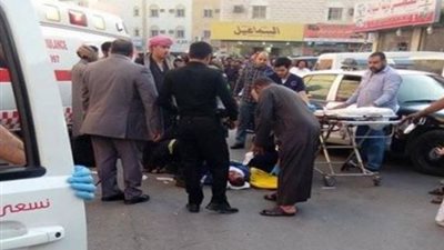 دهس وافد مصري في السعودية (فيديو)