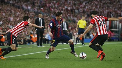 برشلونة يصارع بلباو في مباراة محفوفة بالمخاطر بالكأس