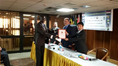 تخريج ٢٩ متدرباً من دول حوض النيل بعد اجتيازهم برامج تدريبية بـ 