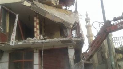 حملة مكبرة بالسيدة زينب لإزالة المباني المخالفة ورفع الإشغالات