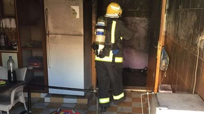 اختناق مواطن وزوجته وطفلَيْه شمال بيشة إثر حريق منزلهم