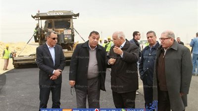 وزير النقل يعلن 60% نسبة تنفيذ الطريق الدائري الإقليمي
