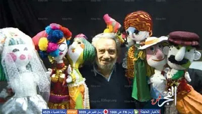  ناجى شاكر وعرائسه ضيوف صالون الأوبرا الثقافى