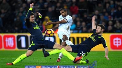 أهداف مباراة - سوانزي سيتي 0 × 4 آرسنال || الدوري الإنجليزي
