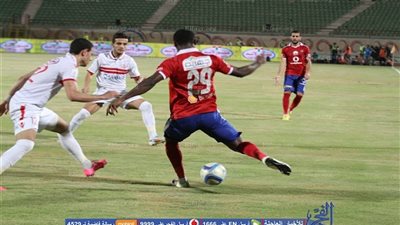 أول ظهور لمهاجم الأهلي في المقاصة (صورة)