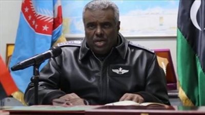 تفاصيل سقوط الطائرة الحربية في بنغازي 