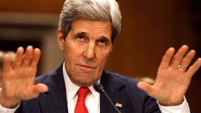 كيري: من غير المناسب الإشارة إلى احتمال نقل السفارة الأمريكية للقدس