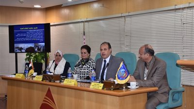 ورشة عمل لاستعراض زراعة الأرز بالتكثيف بالبحيرة (صور)