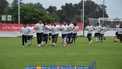 صور المران الثاني للمنتخب الوطني بالجابون بكاميرا الفجر الرياضي 