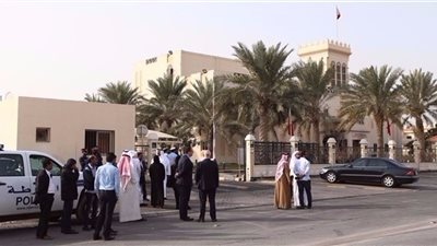 إحراق مبنى بلدية بشكل متعمد في منطقة عالي بالبحرين