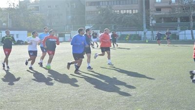 الصيد يستأنف تدريباته استعدادا للمعادي بالقسم الثالث