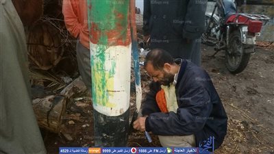 السيطرة على حريق في عامود إنارة بدمياط 