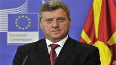 رئيس مقدونيا يغادر القاهرة 