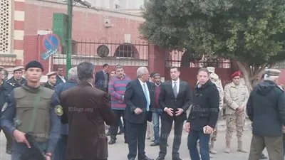 لحظة وصول جثامين شهداء الهجوم الإرهابي على كمين 