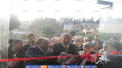 وكيل وزارة الثقافة الفلسطينية  يفتتح دار الغدق للنشر والتوزيع في بلدة كفر الديك