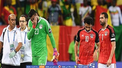 على طريقة روبن.. مفاجأة خطيرة في إصابة أحمد الشناوي مع المنتخب