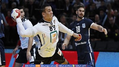 منتخب مصر لليد يضرب الأرجنتين ويتأهل لدور الـ16 لكأس العالم بفرنسا (فيديو)