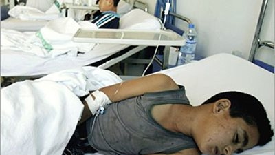 إصابة 6 من أسرة واحدة بتسمم في بني سويف