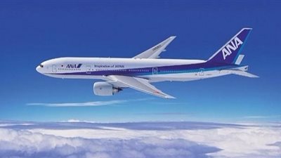 طائرة يابانية تعلق في مطار محلي بسبب الثلوج