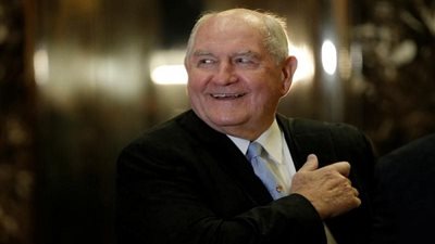 ترامب يختار حاكم جورجيا السابق وزيرا للزراعة