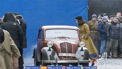 كيرا نايتلي تبدأ تصوير فيلمها الجديد ببراج (صور)