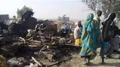 نيجيريا: ارتفاع حصيلة قتلى القصف على مخيم للاجئين إلى 90 شخصًا