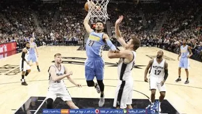 سبيرز يفوز على ناجتس في دوري السلة الأمريكي