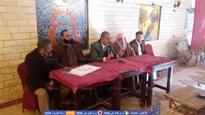 خلال اجتماعه بأعضاء فرعية مطروح.. 