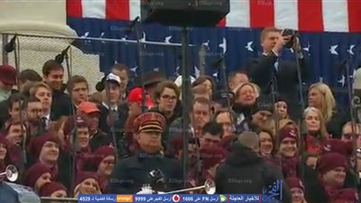 رسمياً بدء مراسم تنصيب ترامب رئيسا للولايات المتحدة