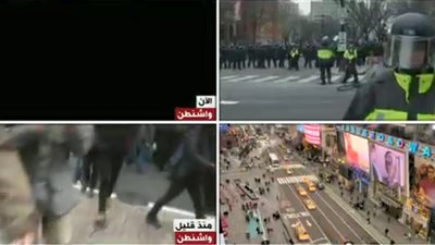 عاجل .. الشرطة الأميركية تلقى القبض على 95 محتج ضد ترامب بواشنطن