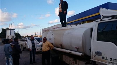 ضبط  17 ألف لتر سولار قبل بيعها بالسوق السوداء