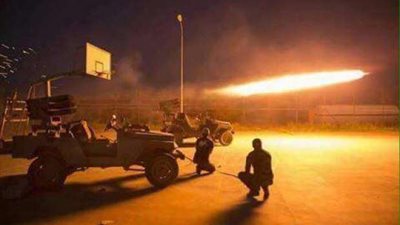 مقتل 12 تكفيري وإصابة 8 في قصف بالمدفعية جنوب رفح 