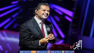 راغب علامة يشعل 