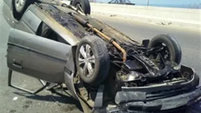 مصرع 3 وإصابة 2 في حادث تصادم بالبحيرة