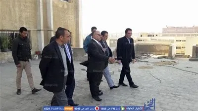 إبراهيم الهدهد يتفقد القاعة الجديدة لـ