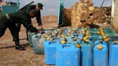 ضبط مسؤولين بمحطة بنزين في البحر الأحمر استوليا على ١٦٦ ألف لتر