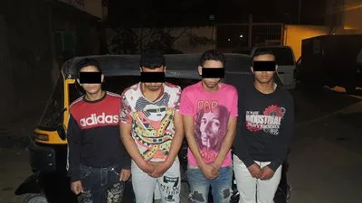 ضبط 4 عاطلين سرقوا 