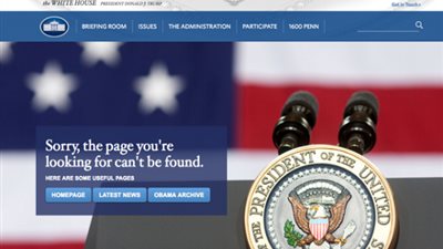 اختفاء صفحة الدفاع عن حقوق المثليين من موقع البيت الأبيض 