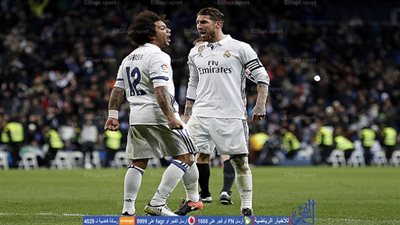 راموس يضرب شباك مالاجا بالهدف الأول (فيديو)